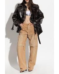 DSquared² - Cropped Top With Raw Finish - Lyst