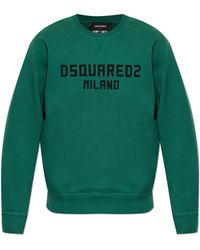 DSquared² - Sweatshirt With Printed Logo - Lyst
