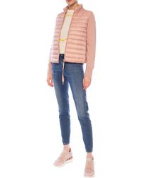 Moncler Sweater With Logo Cream - Multicolour