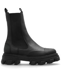 Ganni - Chelsea Boots Made Of Eco Leather - Lyst
