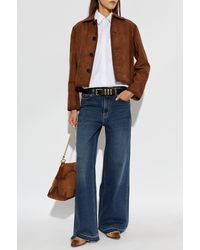 Zadig & Voltaire - Suede Jacket 'Lessa' - Lyst