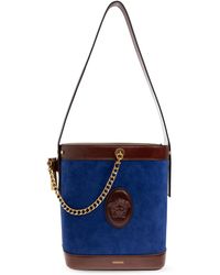 Versace - Pivot Small Bucket Shoulder Bag - Lyst