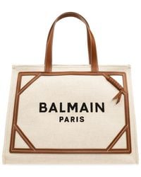 Balmain - Logo 'Shopper' Bag - Lyst