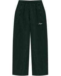 Acne Studios - Trousers With Logo - Lyst