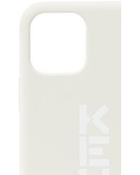 KENZO Iphone 11 Pro Case Unisex Beige - Natural