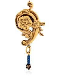 Etro - Brass Brooch - Lyst