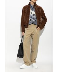 McQueen - Shirt With A Distinctive Skull Motif - Lyst