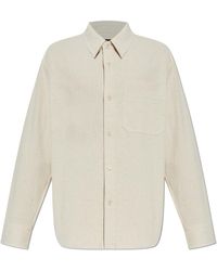 A.P.C. - Shirt With Pocket - Lyst
