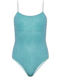 Oséree - One-Piece Swimsuit With Lurex Thread - Lyst
