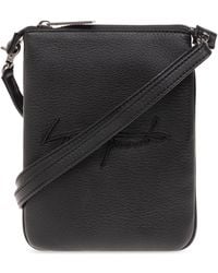 discord Yohji Yamamoto - Shoulder Bag With Logo - Lyst