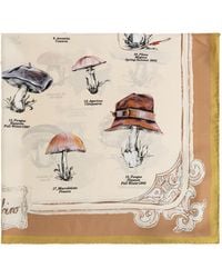 Moschino - Silk Scarf With Print - Lyst