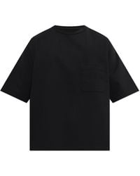 Lemaire - T-Shirt With Pocket - Lyst