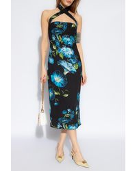 Dolce & Gabbana - Dress With Floral Motif, - Lyst