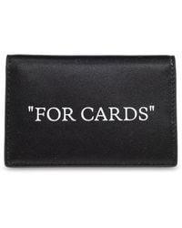 Off-White c/o Virgil Abloh - Leather Cardholder With Logo - Lyst