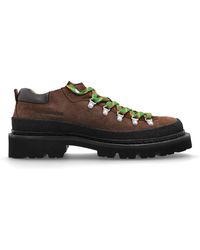 DSquared² - Suede Shoes With Logo - Lyst