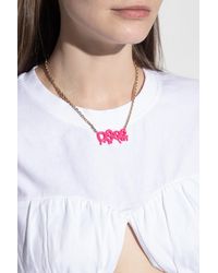 DSquared² - Necklace With Logo - Lyst