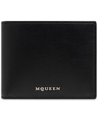 McQueen - Sophisticated Logo Wallet - Lyst