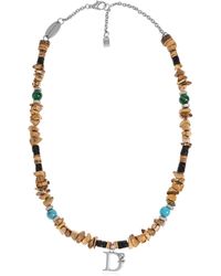 DSquared² - Necklace With Logo - Lyst