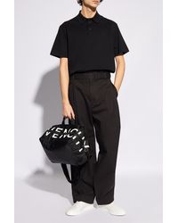 Givenchy - 4G Logo Cotton Polo Shirt - Lyst