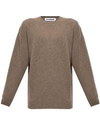 Jil Sander - Wool Crew-Neck Sweater - Lyst