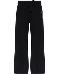 Amiri - Wool Trousers With Logo - Lyst