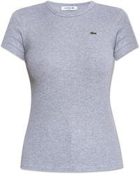 Lacoste - T-Shirt With Logo - Lyst