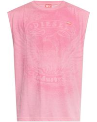 DIESEL - T-Shirt 'T-Boxt-Sl-Notch' - Lyst