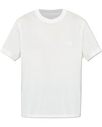Y-3 - T-Shirt With Logo - Lyst