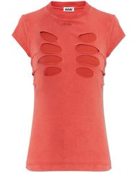 AVAVAV - T-Shirt With 'Vintage' Effect - Lyst