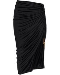 Balmain - Asymmetrical Skirt - Lyst