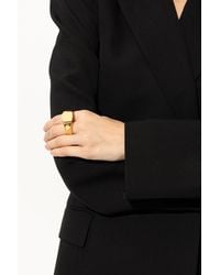 Balenciaga - Maxi Signet Ring - Lyst