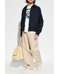 Paul Smith - Cotton Jacket With Collar - Lyst