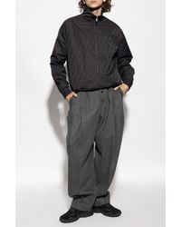 Fendi - Jacket With Stand-Up Collar - Lyst
