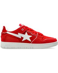 A Bathing Ape - Sports Shoes With Logo - Lyst