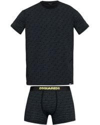 DSquared² - Underwear Set: T-Shirt And Boxer Shorts - Lyst