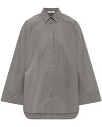 By Malene Birger - Cotton 'Derris' Striped Shirt - Lyst