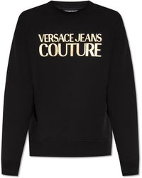 Versace Jeans Couture - Sweatshirt With Logo - Lyst