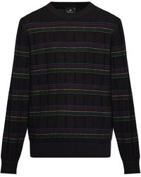 Paul Smith - Sweater With Striped Pattern - Lyst