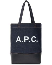 A.P.C. - ‘Axel’ Shopper Bag - Lyst