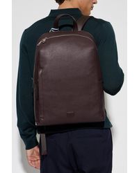 Paul Smith - Leather Backpack - Lyst