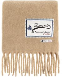 Lanvin - Scarf With Fringes - Lyst