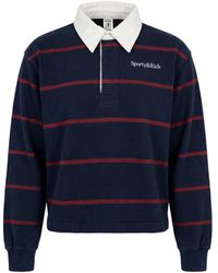 Sporty & Rich - Polo Shirt From The 'Central Park' Collection - Lyst