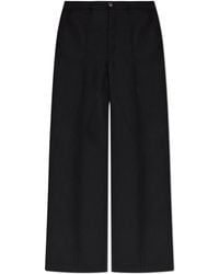 Rick Owens - Wool Wide-Leg Trousers - Lyst