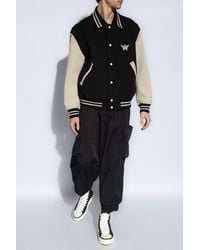 MCM - Jacket With Logo Patch, - Lyst