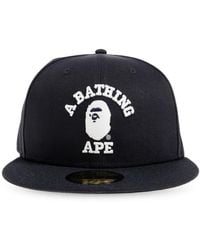 A Bathing Ape - Baseball Cap With Logo - Lyst