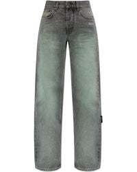 Off-White c/o Virgil Abloh - Wide-Leg Jeans - Lyst