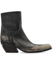 Balenciaga - 'Memphis' Heeled Ankle Boots - Lyst