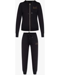 EA7 - Hoodie & Sweatpants Set - Lyst