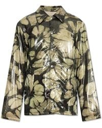 Dries Van Noten - Jacket Vorrie With Shimmering Finish - Lyst