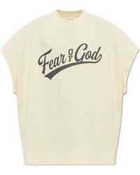 Fear Of God - Cotton T-Shirt With Print - Lyst